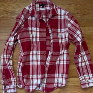 Red and white flannel
